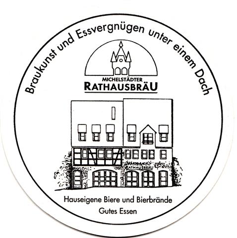 michelstadt erb-he rathaus rund 2b (215-braukunst &-schwarz)